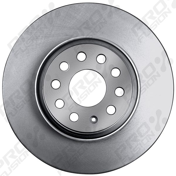 Bremsen Rear Ceramic Brake Pads and Profusion Rear Brake Rotor Kit Fits 2019-2023 Volkswagen Jetta (1,4L , 1,5L ENG), 2022-2023 Taos (FWD) - Image 2